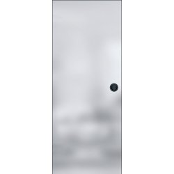 ERKADO Posuvné skleněné dveře do pouzdra Graf 11 Dekormat Grafit 70 x 197 cm