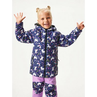 unuo Dětská zimní bunda Polar Jednorožci – Zboží Mobilmania