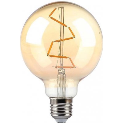 V-TAC LED žárovka FILAMENT G95 E27/4W/230V 2200K VT1071 – Hledejceny.cz