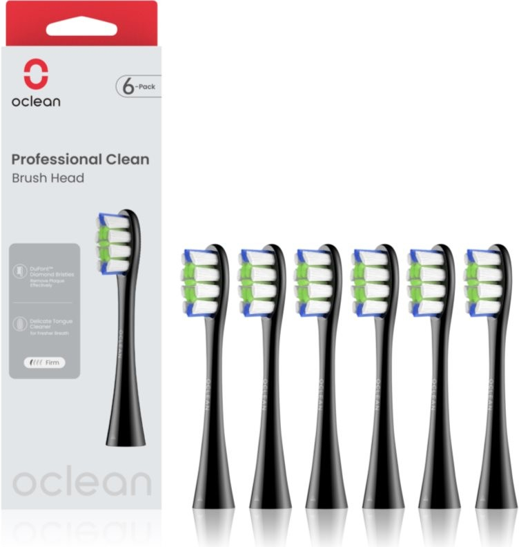 Oclean Professional Clean P1C5 B06 Black 6 ks