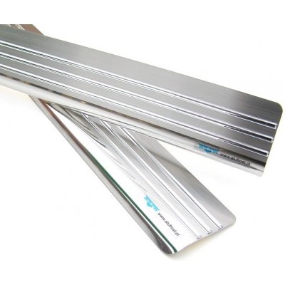 Alu-Frost Nerezové prahové lišty Nissan Qashqai II (2013 - 2021) - s 3D polepy - Alu Frost | Zboží Auto