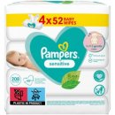 Pampers ubrousky Sensitive 4 x 52 ks