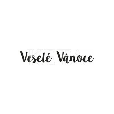 KETA Veselé Vánoce č.845 gumové razítko na dřevě – Hledejceny.cz