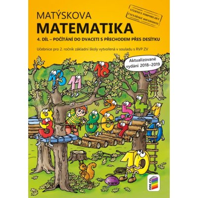 Matýskova matematika, 4. díl – počítání do 20 s přechodem přes 10 – Zboží Mobilmania