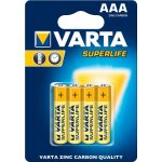 Varta Superlife AAA 4ks 2003101414 – Sleviste.cz