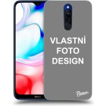 Pouzdro Picasee silikonové Xiaomi Redmi 8 - Vlastní design/motiv čiré – Zboží Mobilmania