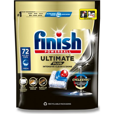 Finish Ultimate Plus kapsle do myčky 72 ks – Zboží Mobilmania