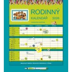 Rodinný s perem nástěnný 28 x 34 cm 2026 – Zboží Dáma