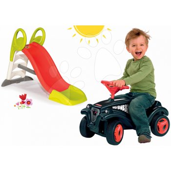 BIG pre deti auto Fulda Bobby Car +Šmykľavka Toboggan KS s vodou 1 5 m 56102-2