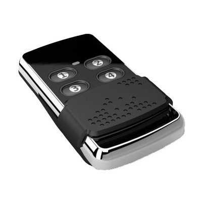 T6405 - 4-kanálový vysílač s posuvnou krytkou, plovoucí kód, černý – Sleviste.cz