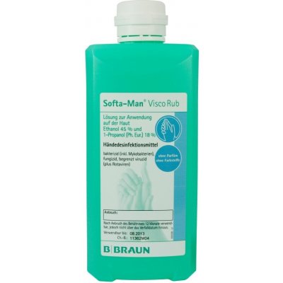 B. Braun Softa-Man ViscoRub dezinfekce 500 ml – Zbozi.Blesk.cz