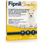 Fipnil Combo Spot-on Dog S 67 / 60,3 mg 3 x 0,67 ml – Hledejceny.cz