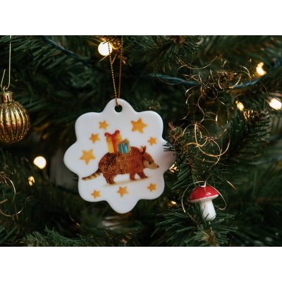 ePipí Vánoční ozdoba Vánoční pásovec dárek – Zboží Dáma