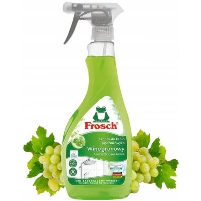 Frosch čistič sprchových koutů hrozny 500 ml – Hledejceny.cz