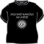 Tričko Nejlepší babička na světě – Zboží Mobilmania