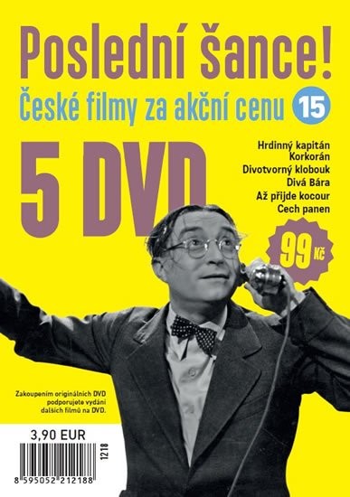 Poslední šance 15 dvd