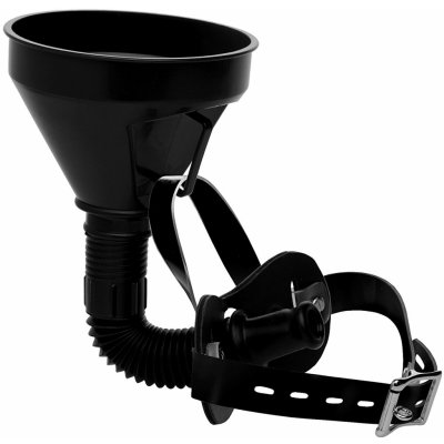 Master Series Latrine Extreme Funnel Gag postroj na hlavu pro piss