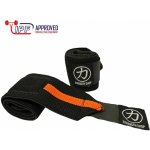 IPF Approved Bandáže na zápěstí SS Wrist wraps medium černooranžová 80 cm – Sleviste.cz