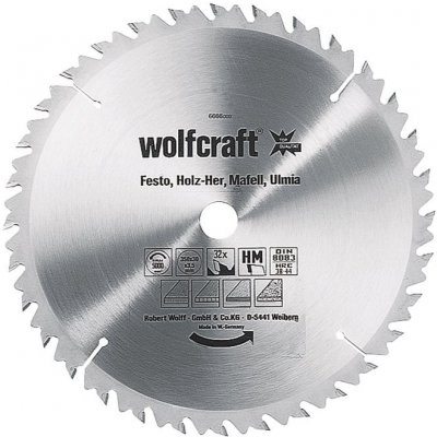 Wolfcraft pilový kotouč středně hrubé řezy 300x30 Z28 6662000