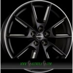 BORBET LX 8x19 5x114,3 ET50 black matt silver spoke rim – Sleviste.cz