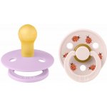 Bibs Colour Ladybug dudlíky z kaučuk 2 ks Violet sky mix – Zboží Dáma