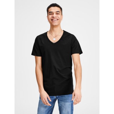 Jack & Jones basic tričko Basic černé – Zboží Mobilmania