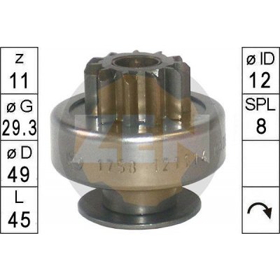 Pastorek startéru Valeo TS22E26 – Hledejceny.cz