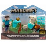 Mattel Minecraft dvojbalení STEVE A OBRNĚNÝ KŮŇ – Zboží Mobilmania