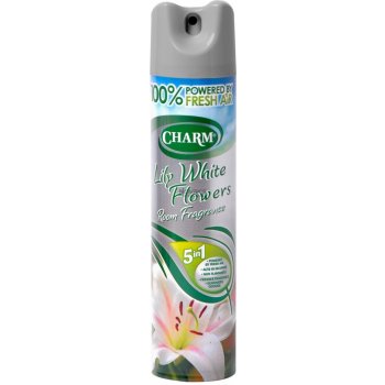 Charm Lily white Flowers osvěžovač vzduchu 5v1 240 ml