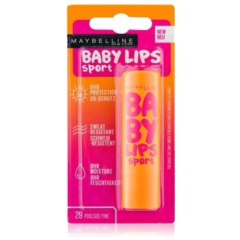 Maybelline Baby Lips Sport hydratační balzám na rty SPF 20 29 Poolside Pink  (Water Resistant) 4,4 g od 82 Kč - Heureka.cz