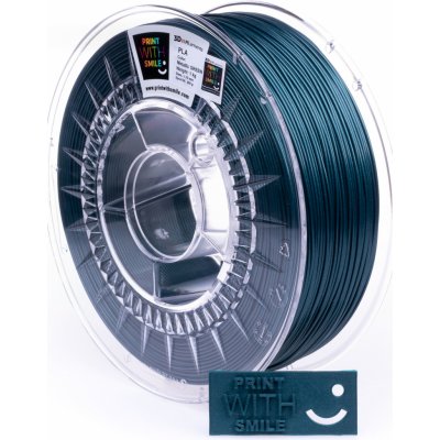 Print with smile PLA metalic green, 1,75 mm, 0,5 kg – Zboží Živě