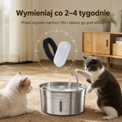 Rojeco 3,2 l /2 l nerezové filtry 4 ks – Zboží Dáma