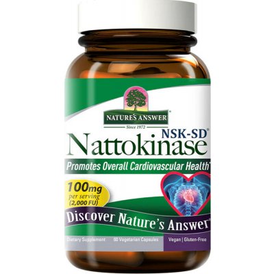 Nature's Answer Nattokinase NSK-SD 60 Veg Kapslí – Hledejceny.cz