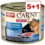 Carny Adult Hovězí krůtí & krevety 6 x 0,2 kg – Hledejceny.cz