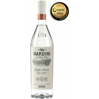 Nardini Grappa Bianca 50% 0,7 l (holá láhev) – Sleviste.cz