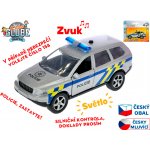 Mikro trading Auto policie 11 cm kov zpětný chod na baterie česky mluvící – Hledejceny.cz