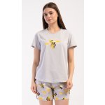 Vienetta dámské šortky Včelky šedá – Zboží Dáma