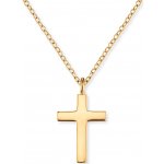 Engelsrufer Pozlacený s křížkem ERN-LILCROSS-G – Zboží Dáma
