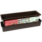 Nohel Garden Truhlík samozavlažovací LEBIŠ s knoty plastový hnědý 60 cm – Zboží Dáma Nohel Garden Truhlík samozavlažovací LEBIŠ s knoty plastový hnědý 60 cm – Zboží Dáma