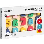 Mideer vkládací puzzle Abeceda – Zboží Mobilmania