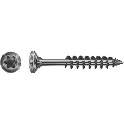 SPAX 25170404506021 šroub do dřeva 4.5 mm 60 mm T-STAR plus nerezová ocel A2 100 ks – Hledejceny.cz