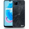 Pouzdro a kryt na mobilní telefon Realme Pouzdro Picasee silikonové Realme C11 2021 - Black marble čiré