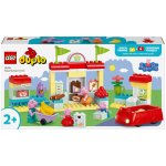 LEGO® DUPLO® 10434 Prasátko Peppa a supermarket – Zboží Živě