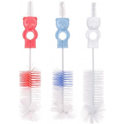 Canpol babies kartáč na čištění lahví a dudlíků sada modrá – Zboží Mobilmania