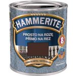 Akzo Nobel Hammerite přímo na rez, 0,25l, kladívkový hnědý – Hledejceny.cz