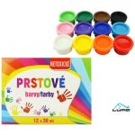 Barvy prstové LUMA 12 barev 30ml – Zboží Dáma