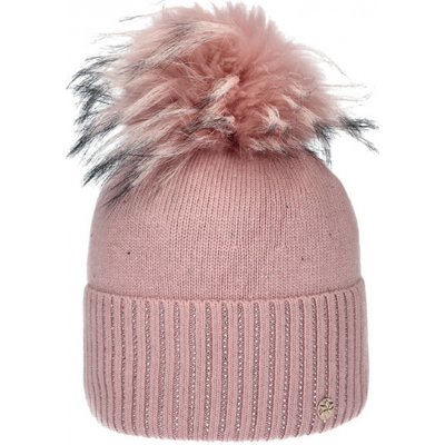 Dámská čepice Granadilla Danton Fur Beanie 037 Pink – Hledejceny.cz