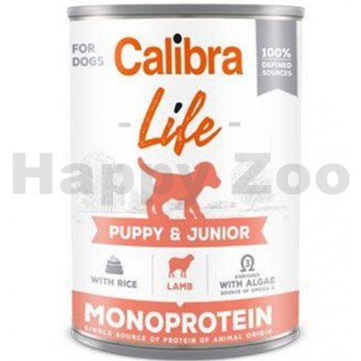 Calibra Dog Life Puppy & Junior Lamb with rice 400 g – Hledejceny.cz