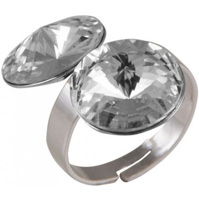 JSB prsten se Swarovski Elements Rivolli Krystal 5226 – Zboží Mobilmania