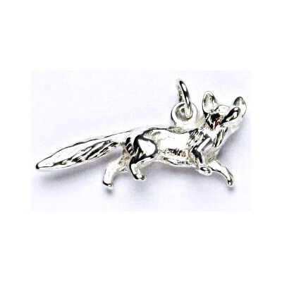 Čištín Stříbrný přívěsek figurka liška P 601 – Zboží Mobilmania